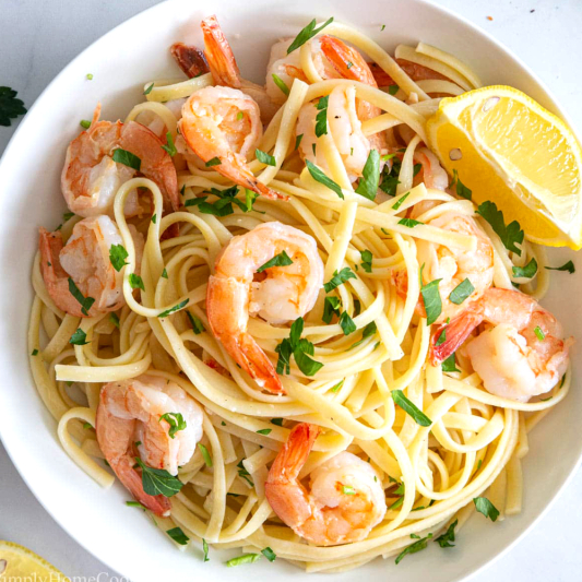 Shrimp Linguine