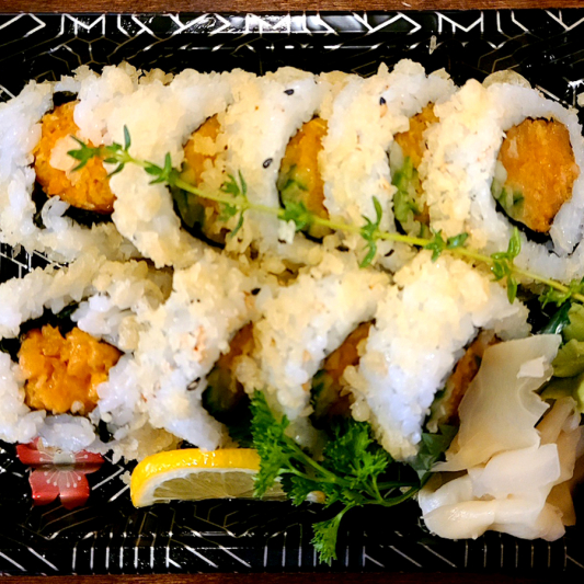 SL24. Crunch Salmon Special Maki (9 pcs)