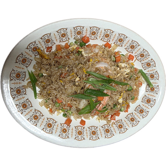 9. Fried Rice with Shrimps