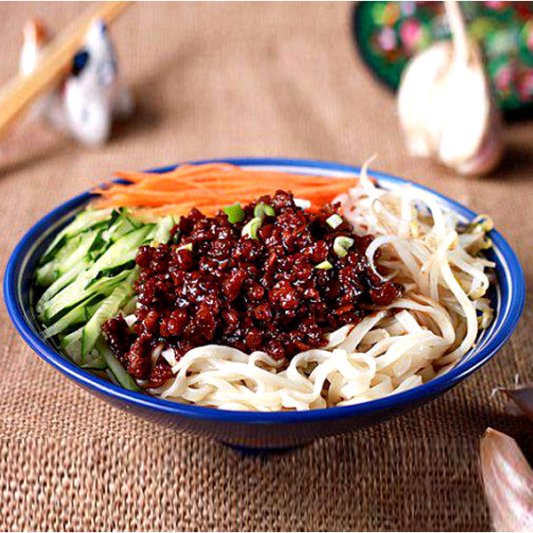 Nouilles à la pâte de soja / Noodles with Soy Bean Paste Bon Gout