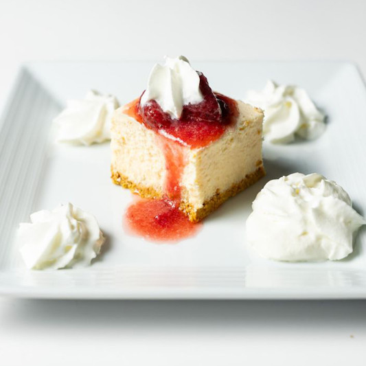 Homemade Strawberry Cheesecake