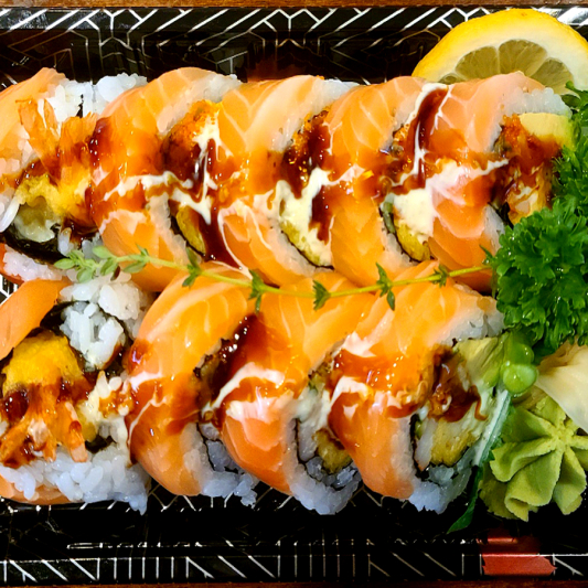 SL12. Orange Dragon Special Maki (9 pcs)