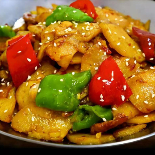 4. Dry Pot Potato Slices 干锅土豆片