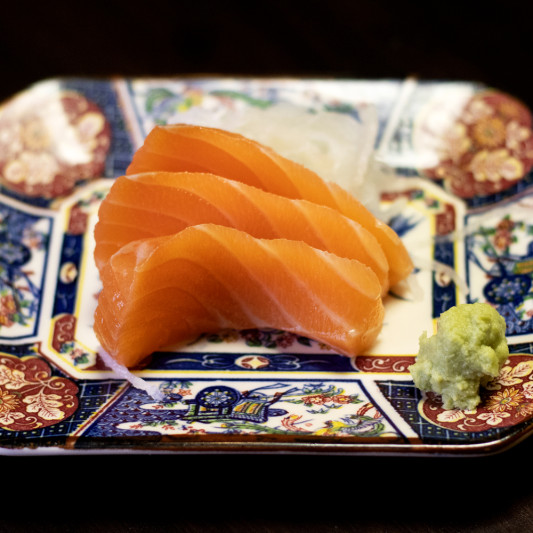 Atlantic Salmon Sashimi (3 pcs)