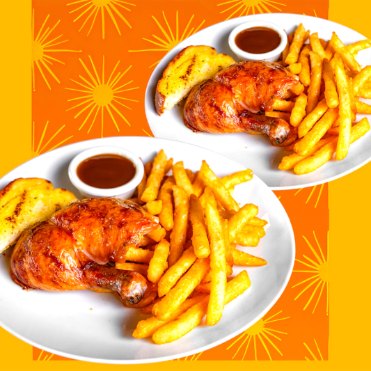 Two Quarter Dark Chicken Meals