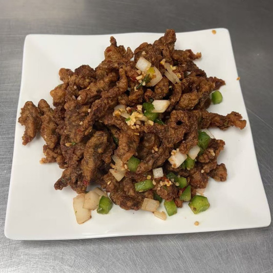 B1. Spicy Pepper Crispy Beef