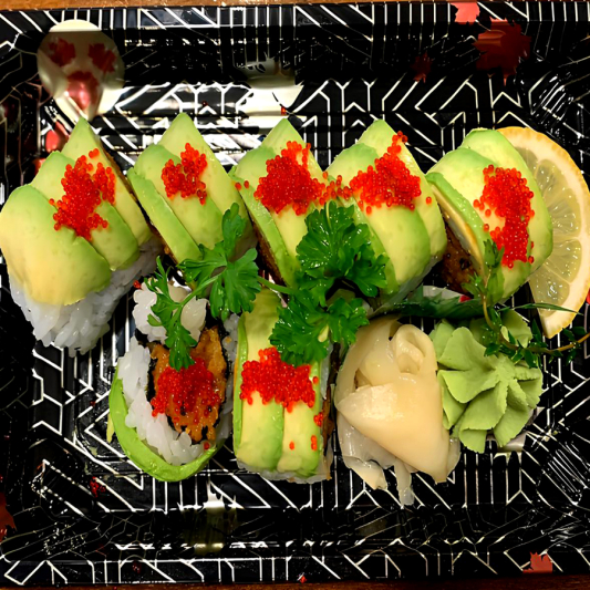 SL9. Red Larva Special Maki (7 pcs)