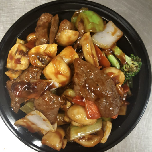 96. Beef with Mushrooms