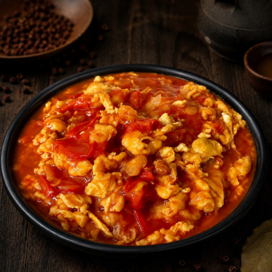C09. Stir-Fried Tomato & Egg 番茄炒蛋