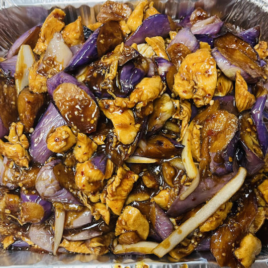 Chicken with Eggplant 茄子鸡肉