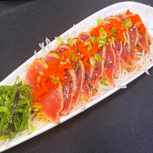 Red Tuna Tataki (10 pcs)