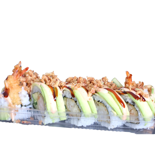 Tempura Green Dragon Roll (10 pcs)