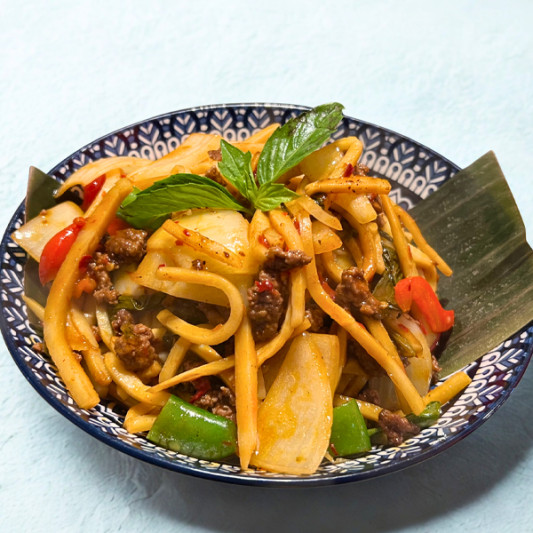 Thai Spicy Beef Stir-Fry