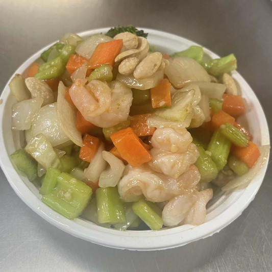 95. Shrimp with Mixed Vegetables