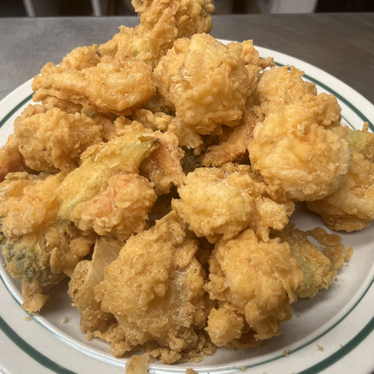 73. Salt & Pepper Shrimp