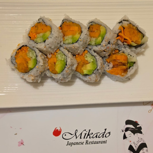 V12. Vegetarian Dynamite Roll (8 pcs)
