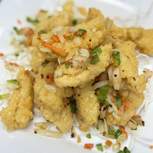 Deep Fried Squid with Spicy Salt