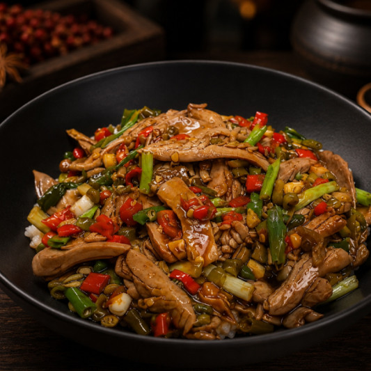 G04. Flash-Fried Pork Kidney 火爆腰花盖