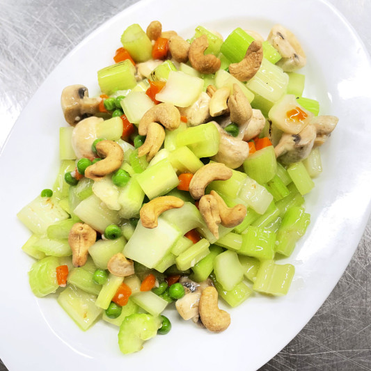 Diced Vegetables with Cashew