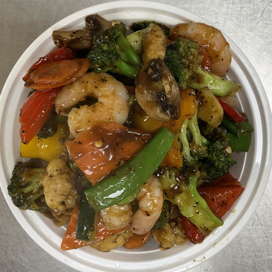 Shrimp with Black Bean Sauce