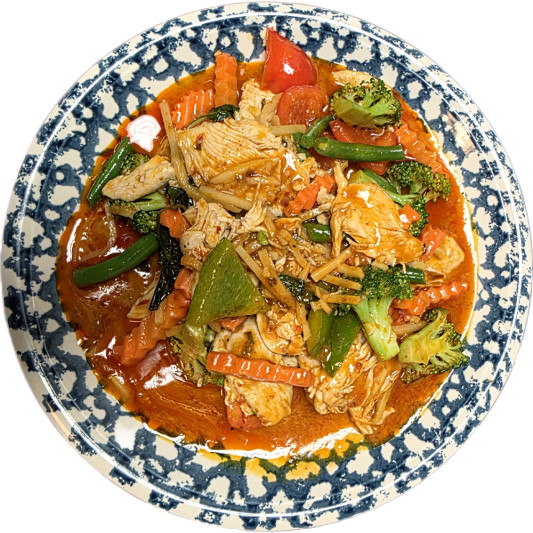 Spicy Chicken Thai Style