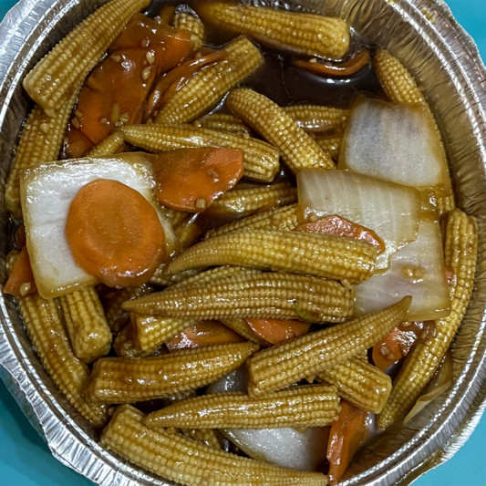 60A. Stir-Fried Baby Corn
