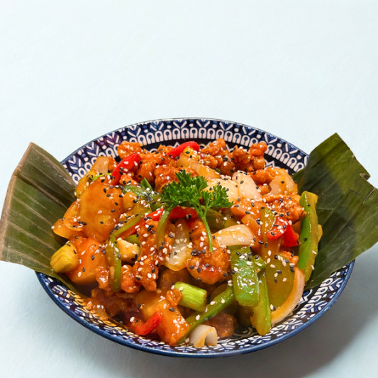 Sweet and Sour Chicken Stir-Fry