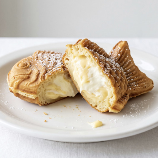 Custard + Cream Cheese Taiyaki