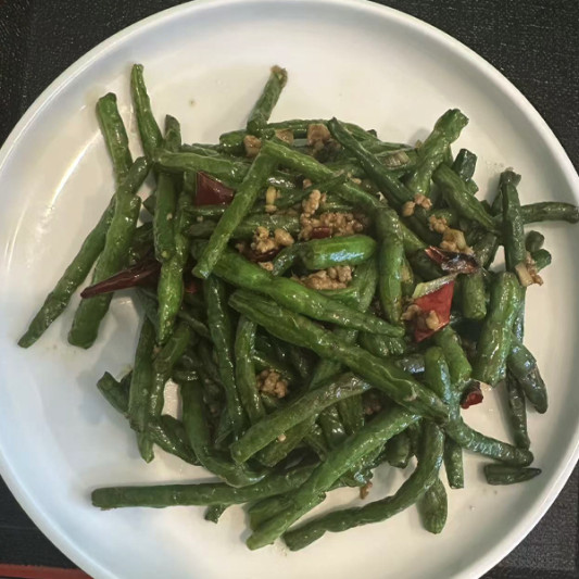 B11. Stir-Fried French Beans / 干煸四季豆 