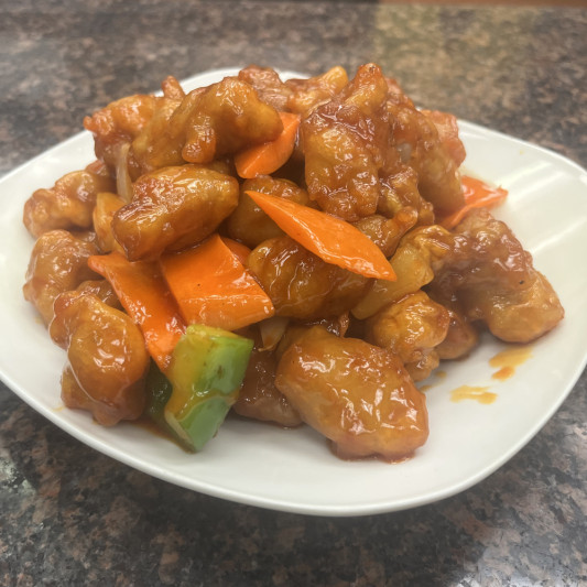 35. Pineapple Sweet & Sour Pork