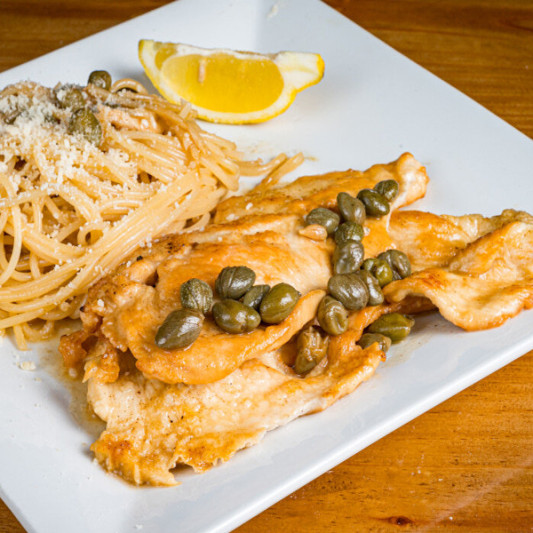 Pasta Chicken Piccata
