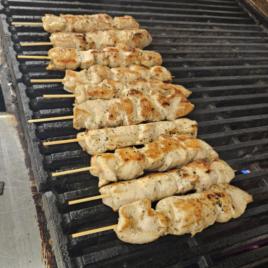 Chicken Souvlaki Skewer