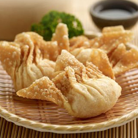 2. Wontons frits aux crevettes (8 mcx)