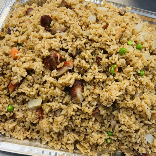 Roast Pork Fried Rice叉烧炒饭