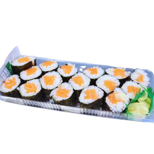 Mini Roll Salmon (16 pcs)