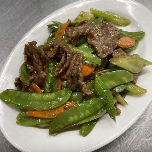 Beef Snow Peas