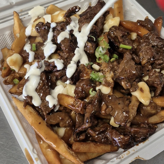 Teriyaki Beef Poutine