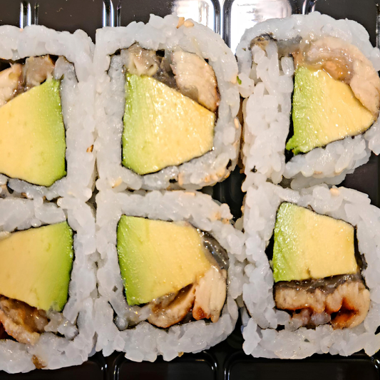 MM9. Unagi Avocado Roll (6 pcs)