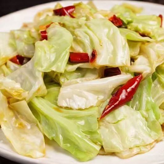 9. Saut&eacute;ed Cabbage 手撕包菜