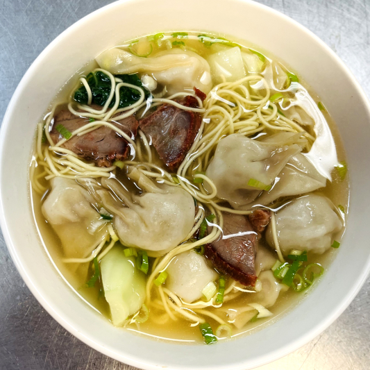 Wonton Noodles Soup 叉烧云吞面汤