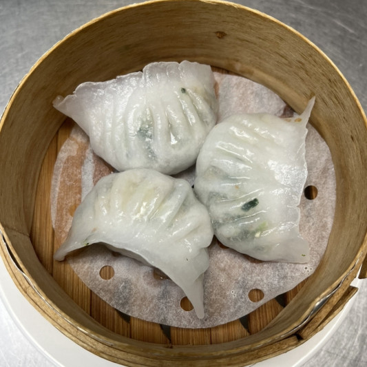D36. Vegetable Dumplings (3 pcs) 菜苗餃