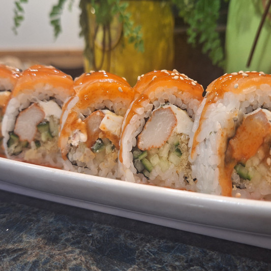 Hot Creamy Crab Roll