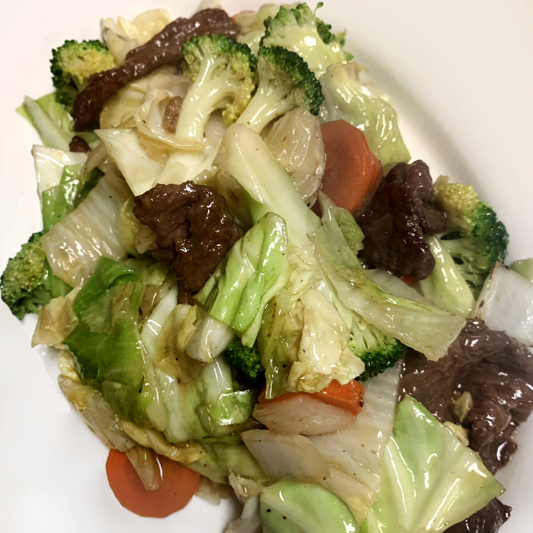 601. Beef Mixed Vegetable