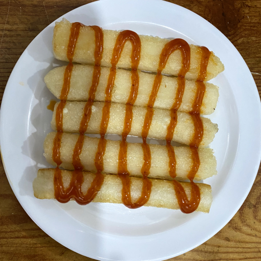 7. Grilled Rice Cake Skewers