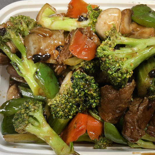 Beef with Black Bean Sauce 黑豉酱牛肉