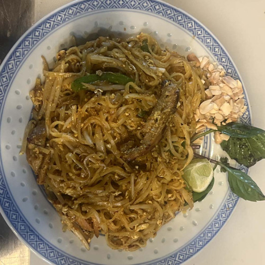 206. Chicken Pad Thai (Pad Thai Đồ Ga)
