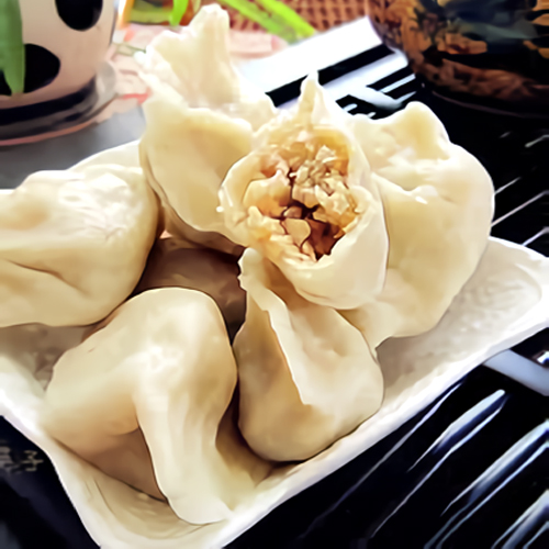 49. Porc et choux (15 mcx) / Pork and Cabbage (15 pcs)