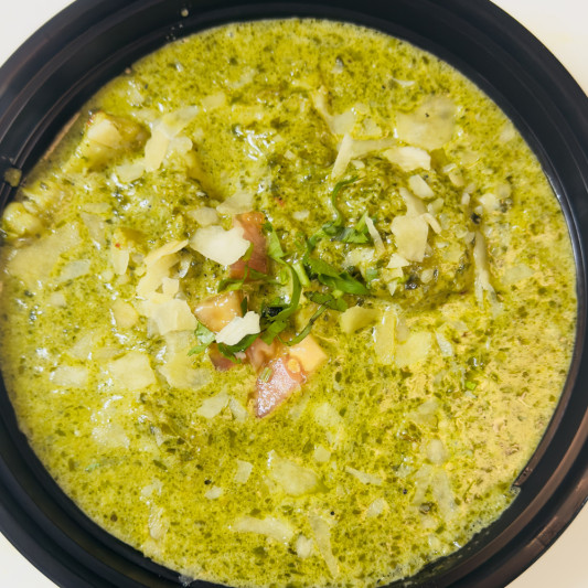 Herbs Basil Fish Curry
