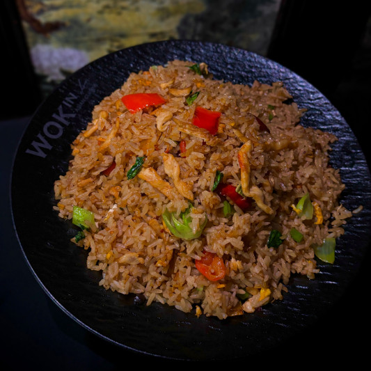2. Chicken Fried Rice 鸡肉炒饭