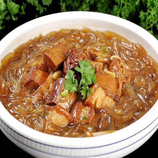 A1. Pork Stewed with Vermicelli / 猪肉炖粉条 /